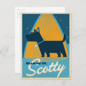 Beam me op Scotty Briefkaart (Voorkant / Achterkant)