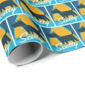 Beam me op Scotty Cadeaupapier (Rol Hoek)