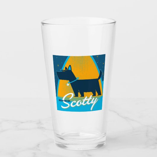 Beam me op Scotty Glas (Voorkant)