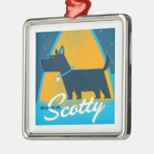 Beam me op Scotty Metalen Ornament (Links)