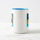 Beam me op Scotty Tweekleurige Koffiemok (Center)