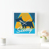 Beam me op Scotty Vierkante Klok (Huis)