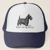 Beam Me Up Scottie Trucker Hoed Pet (Voorkant)