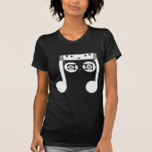 Beam Notes Achtste klassieke muziek cassette ontwe T-shirt (Voorkant)