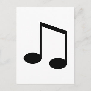 Beamed 8th Note Briefkaart