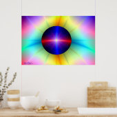 Beaming Crystal Poster (Keuken)