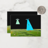 Beaming up the Beef Notecard Notitiekaartje (Voorkant / Achterkant in situ)