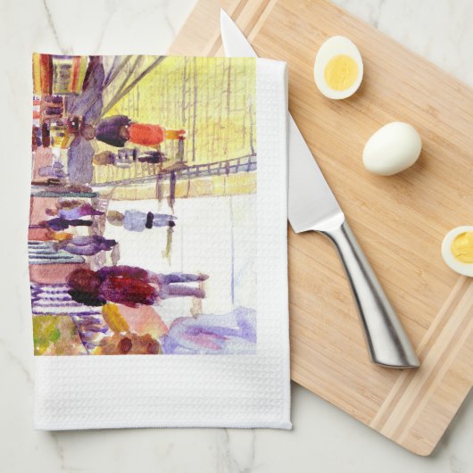 Beamish Museum Tea Towel Theedoek (Quarter Fold)