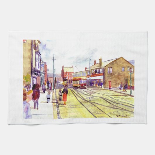 Beamish Museum Tea Towel Theedoek (Horizontaal)