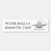 Beamship Type - 3 Craft Bumpersticker (Voorkant)