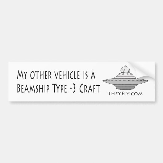 Beamship Type - 3 Craft Bumpersticker (Voorkant)