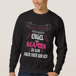 Beamtin & Profession as Angel Verbeamtet Trui