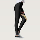 Bean2002 Logo Zwart Leggings (Rechts)