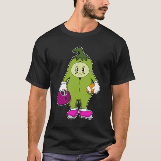 Bean at Football Sports T-shirt (Voorkant)