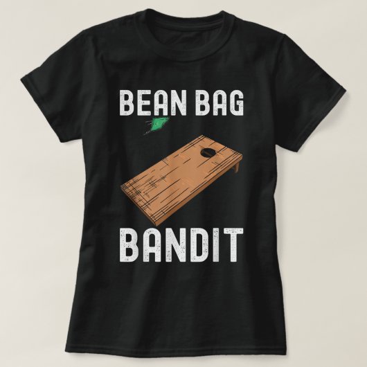 Bean Bag Bandit Cornhole T-shirt (Design voorkant)