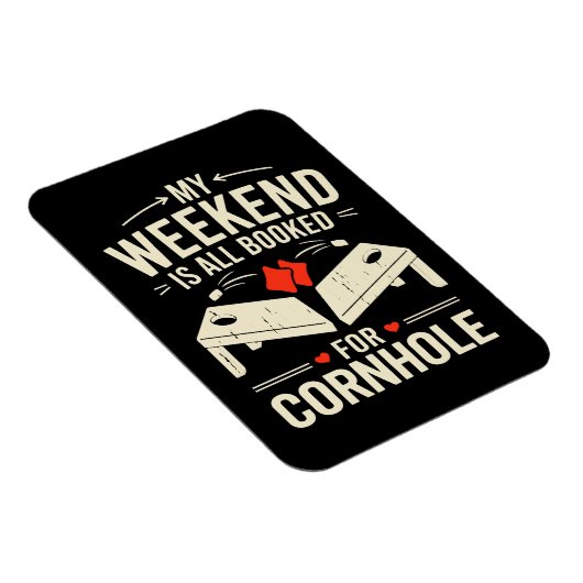 Bean Bag Toss Game Player met lange mouwen Magneet (Rechterzijde)