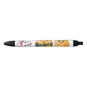 Bean Blauwe Inkt Pen (Voorkant)