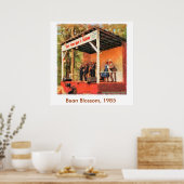 Bean Blossom 1985 Bill Monroe Dancing Poster (Keuken)
