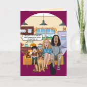 Bean Casserole Surprise Hilarische Thanksgiving Feestdagen Kaart (Voorkant)