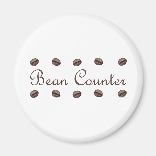 Bean Counter Magneet (Voorkant)