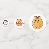 Bean Crew Schattige Hamster Dieren Confetti (Voorkanten)