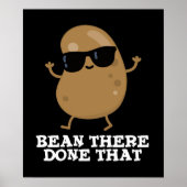 Bean daar deed dat grappige Bean Pun Dark BG Poster (Voorkant)
