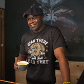 Bean daar pap die grappige koffieboon Vaderdag T-shirt