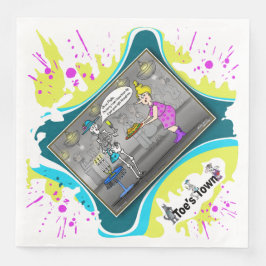 Bean Dip | Birthday Dinner Napkin Servet