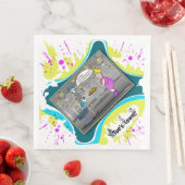 Bean Dip | Birthday Dinner Napkin Servet (Insitu)