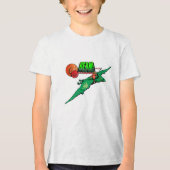 BEAN Flier Boy's  Tri-Blend Shirt (Voorkant)