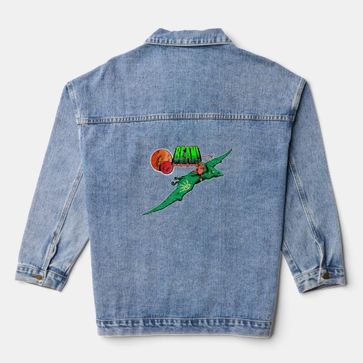 BEAN! Flier Dames  Denim Jacket (Achterkant)