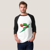 BEAN Flier Heren T-shirt  (Voorkant volledig)