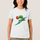 BEAN Flier Jongen  Tri-Blend Shirt (Voorkant)