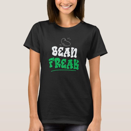 Bean Freak Veggie Veganistisch T-shirt (Voorkant)