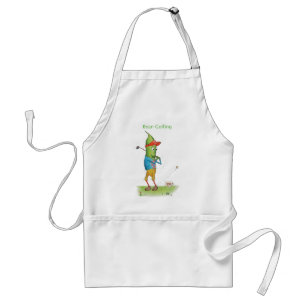 Bean Golfing Apron Standaard Schort
