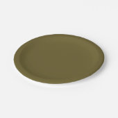 Bean Green 7 Inch Ronde Partij Papier Bord (Gekanteld)