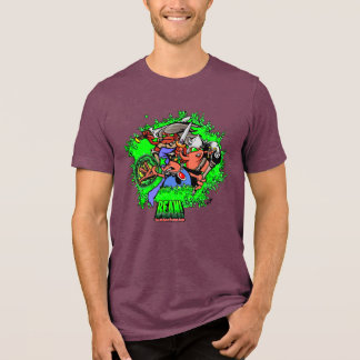 BEAN! Helden Mannen    Tri-Blend Shirt