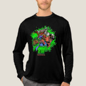 BEAN! Helden Mannen    Tri-Blend Shirt (Voorkant volledig)