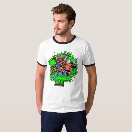 BEAN! Heroes Men's    T-shirt (Voorkant volledig)