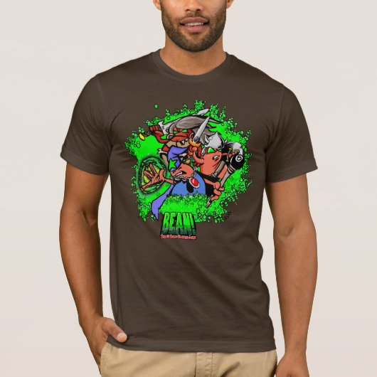 BEAN! Heroes Men's    T-shirt (Voorkant)