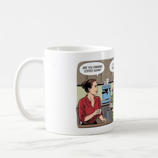 Bean Juice Coffee mok (Links)