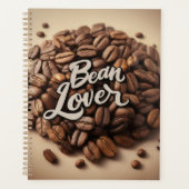 Bean Lover koffiebonen esthetisch Planner (Voorkant)