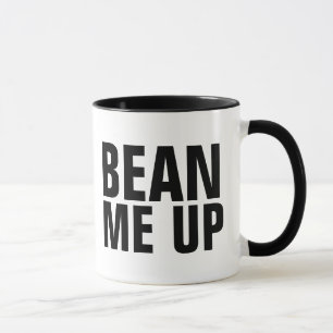BEAN ME UP, Grappige koffiekopjes Mok