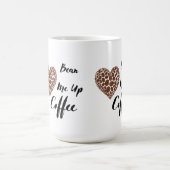 Bean me up koffie op een koffiemok (Center)