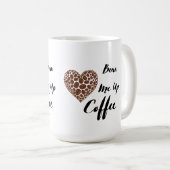 Bean me up koffie op een koffiemok (Voorkant rechts)