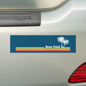 Bean Point Beach Florida Bumpersticker (Op auto)