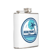 Bean Point Beach Florida Palm Tree Vogels Heupfles (Rechts)