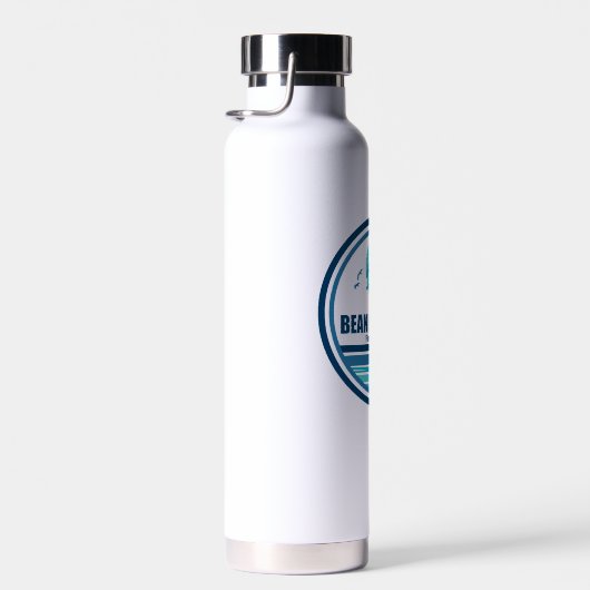 Bean Point Beach Florida Palm Tree Vogels Waterfles (Rechts)