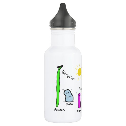 Bean Puns Waterfles (Links)