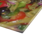 Bean Salad Food Vegetables Fotografie Snijplank (Hoek)